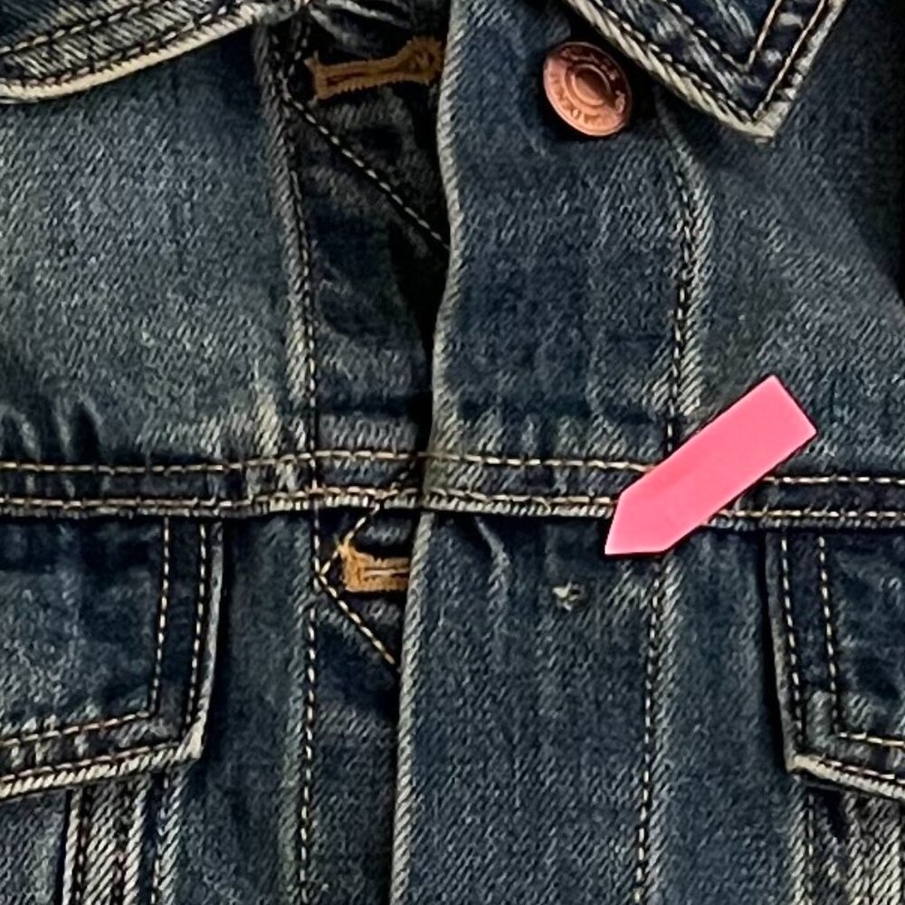 100% Organic Cotton Denim Jacket - Picture 2 of 2